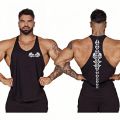 Men's Athletic Stringer Tank, Slim - Fit Gym Vest, Tailored for Bodybuilders & Workout Enthusiasts Pursuing Muscle Definition. 