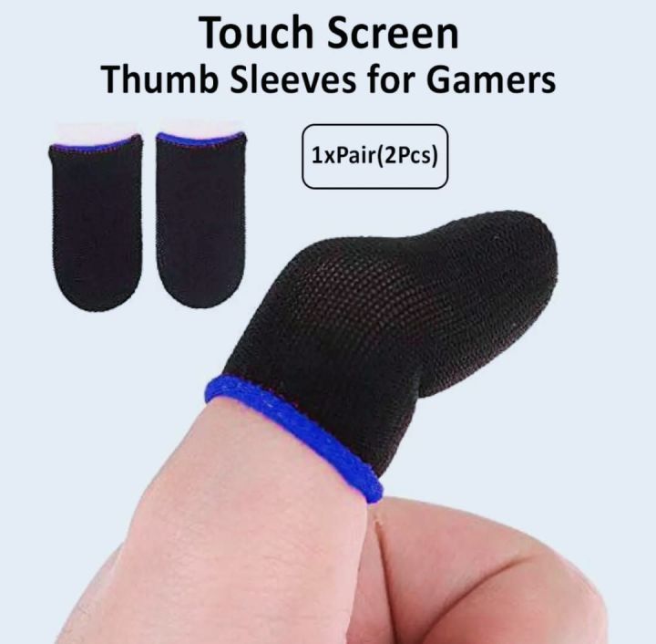 pair or PUBG Trigger Thums gloves