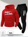 2025 popular autumn and winter new hooded sportswear sportswear fashion hooded sportswear casual sportswear and pants two in one. 