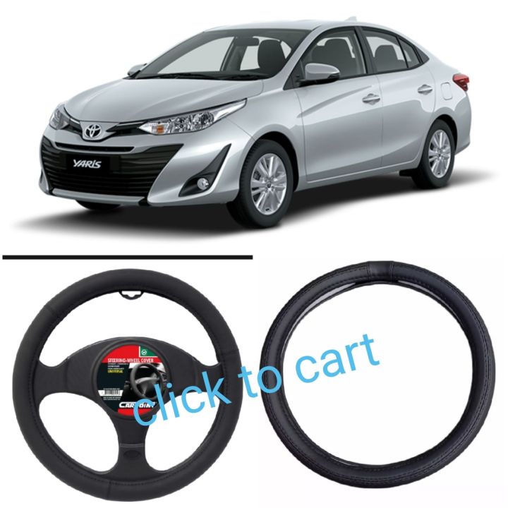 Toyota%20Yaris%20Soft%20Steering%20Cover%20"%20Black%20Colour%20-%20Image%202