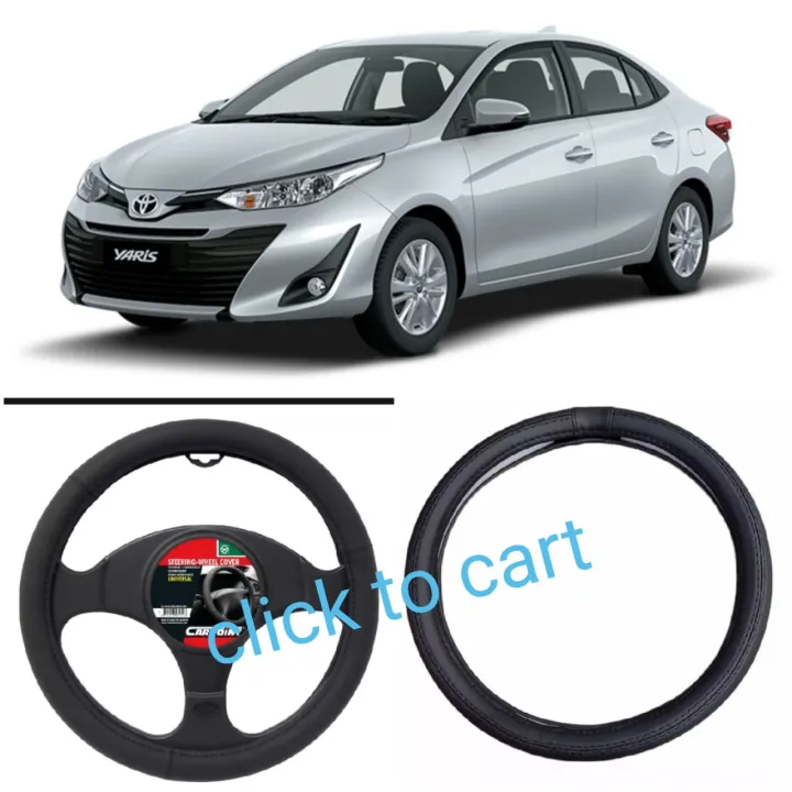 Toyota%20Yaris%20Soft%20Steering%20Cover%20"%20Black%20Colour%20-%20Image%202