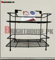 Metal Two Layer Organizer, Kitchen Organizer, Kitchen Rack, Multi Purpose Home Organizer.. 