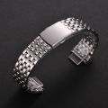 Stainless Steel Watch Band Universal Strap Folding Safety Buckle for Women Bracelet Strap18mm 20mm 22mm Watch Belt Accessories. 