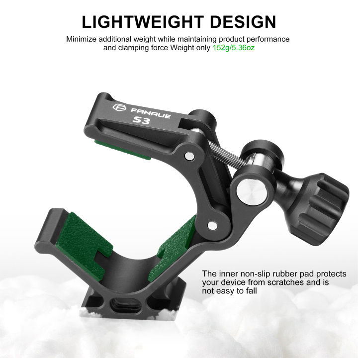 FANAUE%20Binocular%20Tripod%20Adapter%201/4-20%20Converter%20Mount%20Bracket%20Aluminium%20Alloy%20Quick%20Release%20Arca%20Swiss%20Base%20for%20Bino-%20-%20Image%205