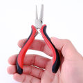 Pink Round Concave Pliers Wire Looping Mini Precision Pliers Wire Bending Tools for DIY Jewelry Making Eye Hobby Projects. 