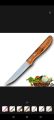 Black handle knife with cover for home and multipurpose use. 