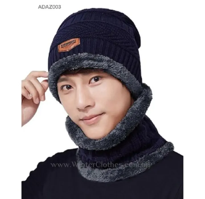 Winter%20cap%20Man%202%20pice%20set%20cap%20and%20nack%20wool%20%20Winter%20collection%20Good%20Quality%20-%20Image%203