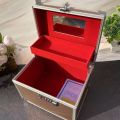 New makeup storage box Unique design Fancy beauty box with trey style beautifull colours attractive design good looking high quality material fancy vanity box girls beauty box storage kitt bags. 