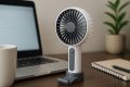 WEGO Portable Handheld Mini Fan – Rechargeable USB Desk Fan with Stand | Personal Cooling Fan for Home, Office, Travel & Outdoor | Quiet Operation, Multiple Speeds, Powerful Wind – Small Rechargeable Fan for Summer. 