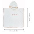 Hooded Baby Bath Towel Soft Coral Velvet Children Bathrobe Cute Cartoon Beach Towel Warm Toddler Sleeping Blanket Swaddle Wrap.