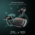 boAt AIRDOPES FLEX 454 ANC |  Premium Wireless Earbuds | 60 Hours of Playback | Industry Leading ANC Playback |   Active Noise Cancellation Upto 32 dB | Multi Connectivity | Smart Features | App Support. 