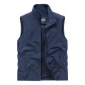 New Men Spring Vest Outdoor Men's Sleeveless Waistcoat Multiple Pockets Plus Size Male Fishing Vest Outwear.