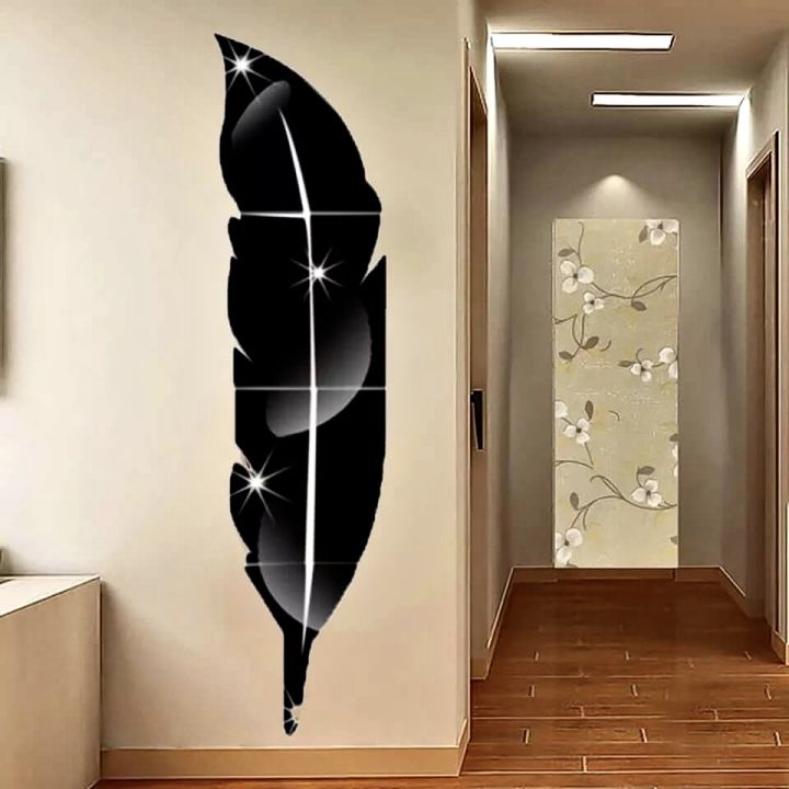 3D%20Mirror%20Wall%20Decor%20I%20Wall%20Stickers%20I%203D%20Leaf%20Mirror%20Decal%20I%20Mirror%20Wall%20Art%20Accents%20I%20Acrylic..%20-%20Image%206