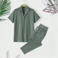 Trending Summer Waffle Cord-Set For Men's .. 