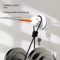 Cat Toy Teaser Rod with Suction Cup Self - Entertaining Feather Pet Toy with Bell Long Pole Interactive and Bite - Resistant. 