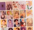 BTS photo sticker sheet. 