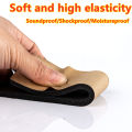 EPDM Self Adhesive Sponge Seal Strip  Black Foam Strong Single-sided Adhesive Soundproof Anti-collision Seal Gasket. 