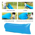 Recliner Air Lazy Inflatable Sofa Bag, Portable Camping Sofa Mattress, Music Festival Recliner.