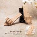 Women's Flat Shoes CHCH New Summer Bow Casual Slippers Black Commuting Woman Shoes. 