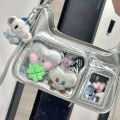 NEW Y2k Japanese Harajuku Shoulder Bag Womens Transparent Ita Bag Girls School Crossbody Bags for Women Female Designer Handbags.