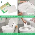 Disposable Toilet Seat Cover Portable Travel Camping Hotel Bathroom Degradable Waterproof Toilet Mat Bathroom Accessories.