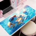 New Mouse Pad Larger XXL 90x40 Speed Mini Pc Computer Keyboard Pads Desk Mat P-pokemon Squirtle Gaming Accessories Home Mousepad. 