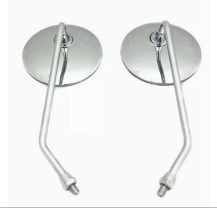 Universal Side Mirror Left And Right For Bike Chrome Mirror For