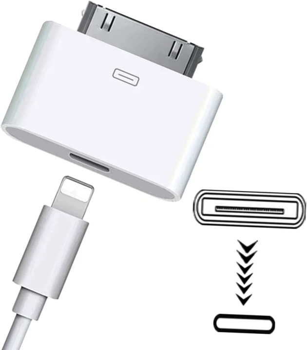 2pc%20Lighting%20To%2030Pin%20Adapter%208Pin%20Male%20To%2030%20Pin%20Female%20Charging%20Sync%20ConverterFor%20IPhone%204%204S%20IPad%202%203%20IPod%20Touch%20ChargerCable%20-%20Image%202