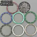 GRAMOCK 29mm*24.5mm Hollow Dial RIng Green Luminous Watch Dial Circle Plate Fit NH70 NH72 Skeleton Movement Watch Accessories. 