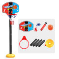 Toddler Adjustable Basketball Hoop 52-115CM Stand Rack for Kids Baby Outdoor Indoor Ball Sport Backboard Rim Shoot Children Toy. 