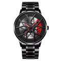New Edition Unisex Sports Watch GTR Luxury Car Wheel Tyre Rim Hub Woch For Men Women Quartz Analog Stainless Steel Party Sportwear Watches Boys Gents Girls Ladies - Black Red Blue Yellow Orange Green. 