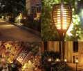Dancing Tiki lights, Solar Powered LED Light looks like dancing flame. 