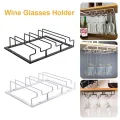【Cp】 stainless steel wine glass hanger, stainless wine glass rack Holder. 