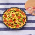 26cm Non - Stick Round Pizza Baking Tray. 