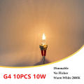 10PCS G4 12V10W 20W Eco Halogen Light Bulbs Capsule LED Lamp Bulbs Inserted Beads Crystal Lamp Halogen Bulb Wholesale. 