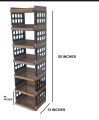 7 Layer Plastic Storage Rack, Book Shelf, Storage Rack for Home, Plastic Racks for Storage. 