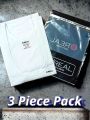 Pack of 3 | Oreal Men's Sando Banyan | Original Oreal Vest | 100% Cotton | White Colour. 