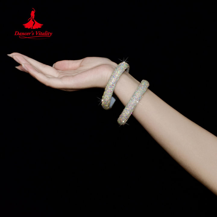 BellyDance%20Competition%20Accessory%20Jewelry%20Senior%20Diamond%20Bracelet%20Women's%20Oriental%20Dance%20Modern%20Dancing%20Performance%20Accessories%20-%20Image%204