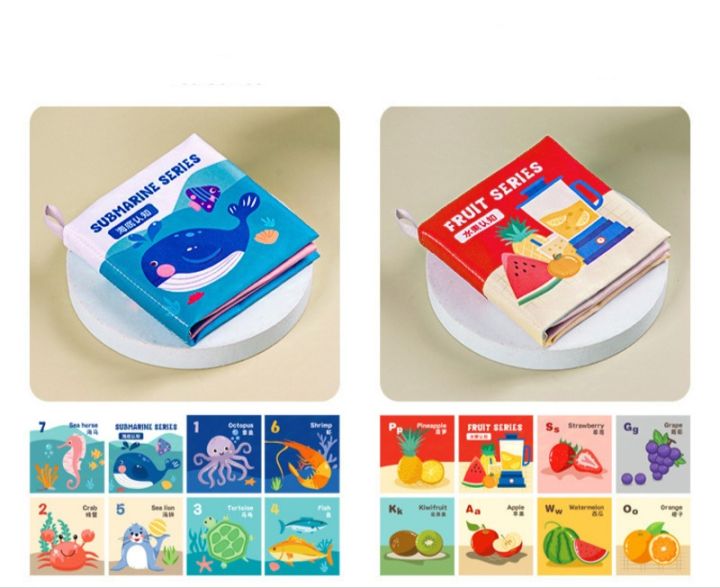 1%20Piece%20Early%20Learning%20Crinkle%20Cloth%20Book%20For%20Baby%20Creative%20Squeak%20Soft%20Toys%20-%20Image%203