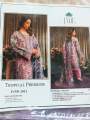 Embiodary Cutwork / panel Unstitched Cotton Three Piece Salwar Kamiz (3 Piece) - 3 Pice Dress. 