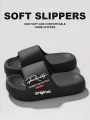 New Casual Innovative Design Men's Slippers Eva Soft Sole Lightweight Home Slippers High Quality Exclusive Brand Slippers. 