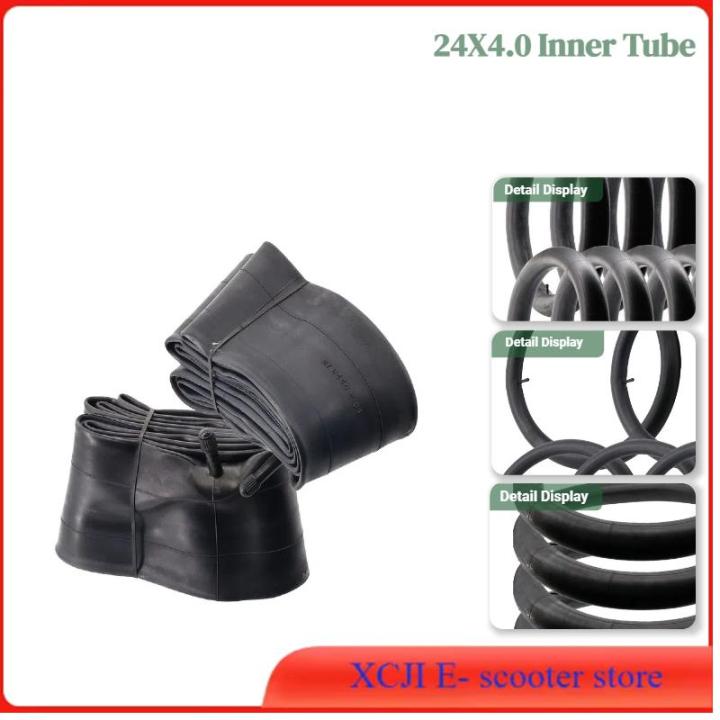 24X4.0 inner tube Mountain bike inner tube tire Butyl bicycle inner ...