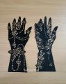 Henna Mehendi Stickers For girls ( Eid Special Design). 