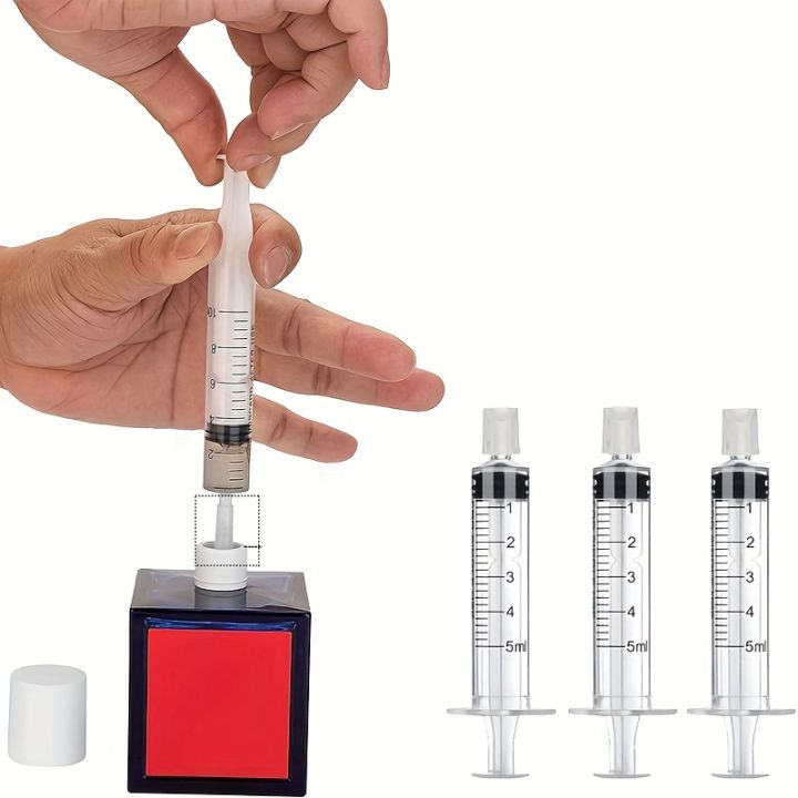 5 ml Syringe Plastic Perfume Dispenser Tool Refills Cosmetic Bottles