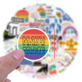 60Pcs Math Stickers DIY Stickers Scrapbooking Phone Luggage Decorative Waterproof Decals. 