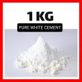 1KG Pure White Cement Maple Leaf. 