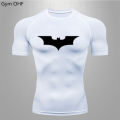 Men's T Shirt Outdoor Training Fitness Gym Jogging Running Sweatshirt Compression Shirts Tight Elastic Breathable. 