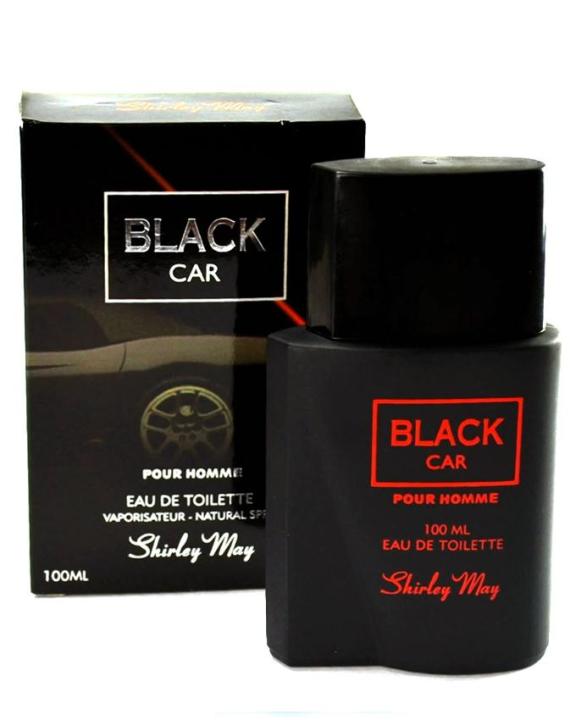 Black Car Perfume By Shirley May For Men EDT-100ML