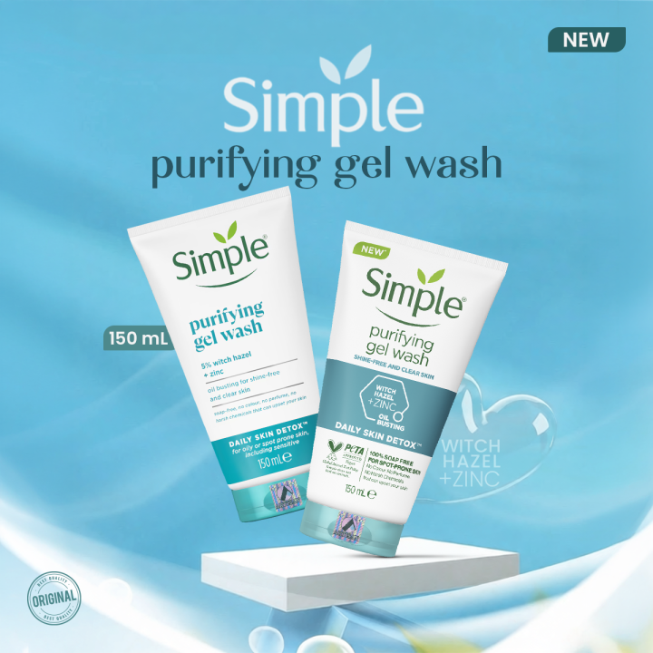 Simple Purifying Gel Wash 150ml (IMPORTED)