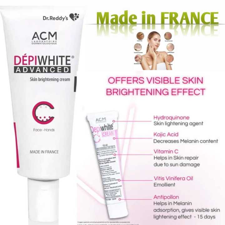 Depiwhite advanced skin brightening Cream ||ACM Whitening Cream